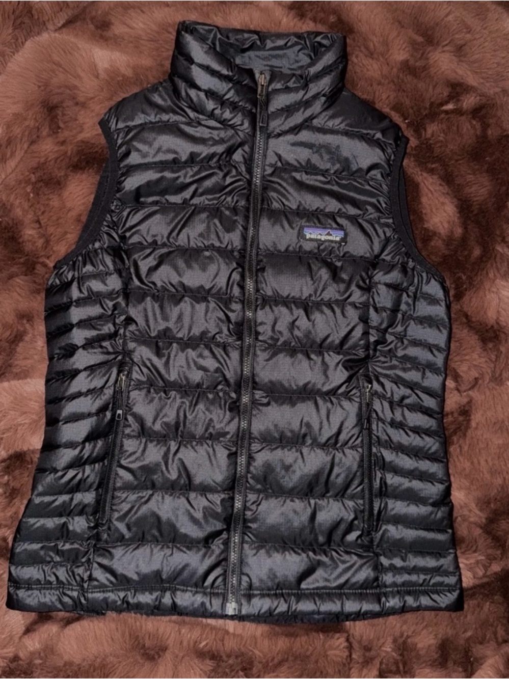 Patagonia Women’s Down Sweater Vest Black Small 800 Fill-Down - Picture 2 of 4